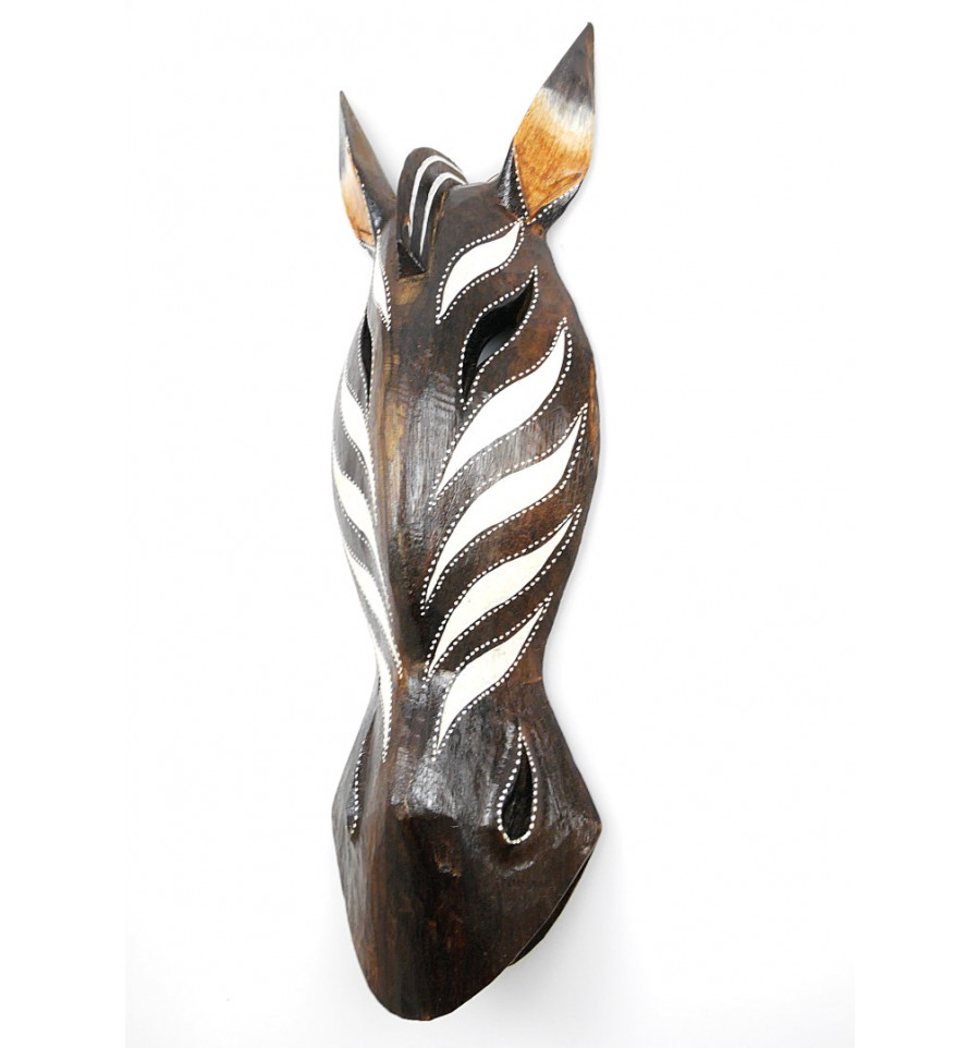 Zebra Wall Mask Exotic African Wall Decoration Cheap