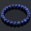 Bracelet Lithothérapie en Lapis Lazuli naturel - Bonne humeur et amitié.