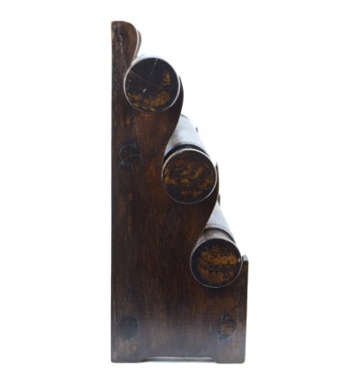 Porta bracciale e orologi, display originale in legno.