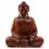 Statue of Buddha sitting in lotus. Crafts of Asia.