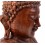 Statue of Buddha sitting in lotus. Crafts of Asia.