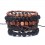 Bracelets assorted fashion trends for men leather, wood, fine stone.