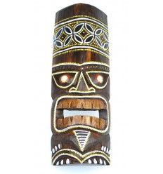 Acheter petit masque tiki en bois pas cher. Décoration Tiki tahiti.