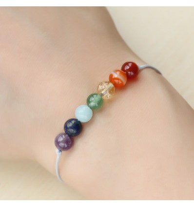 Bracelet Yoga en sodalite, quartz fumé, jade - pierres naturelles –  DeepStones