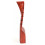 Bust display necklaces, serrated solid wood red color H40cm