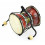 Mini djembe, tamburello, strumento di apprendimento per il bambino il bambino.