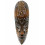 Maschera modello geco in legno 30 cm - decorazione etnico chic