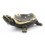 Posacenere tartaruga di terra di bronzo. Vintage retrò anni ' 50.