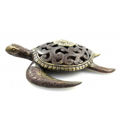 Acheter 2 pièces modèle de tortue de mer Miniatures décor poupées à monter  soi-même bonsaï Figurines cadeaux accessoires de décoration pour la maison