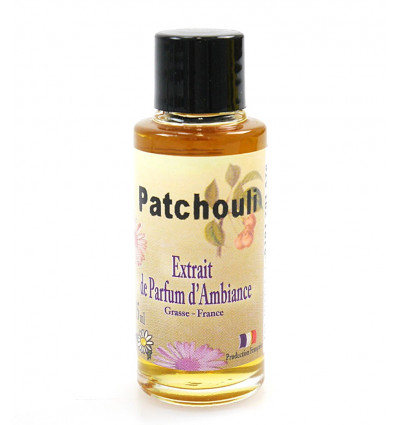 Estratto di profumo patchouli per la diffusione di manifattura francese di Grasso.
