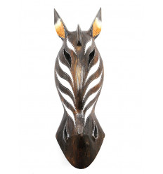 Zebra wall mask, exotic African wall decoration cheap.