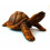 Grande statue tortue de terre géante Galapagos, sculpture bois achat.