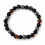 Bracelet mixed multipierres : Eye of the Tiger, Hematite, black Obsidian