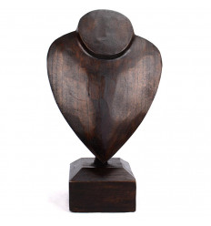 Bust display necklace original wood professional.