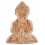 Sitting buddha - carved solid woods hand-h20cm - Mûdra Atmanjali , hands clasped to the sky