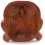 Maschera del Buddha cinese in legno intagliato H20cm