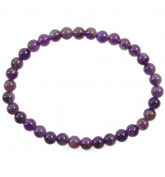 Bracelet Lithotherapie Amethyst natural - Anti-stress and soothing