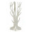 Jewelry tree for necklaces, bracelets, watches - solid wood white finish brushed