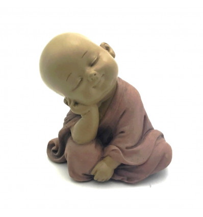 Figurine Bébé Bouddha, moine Bouddhiste enfant, Mini Statuette Zen