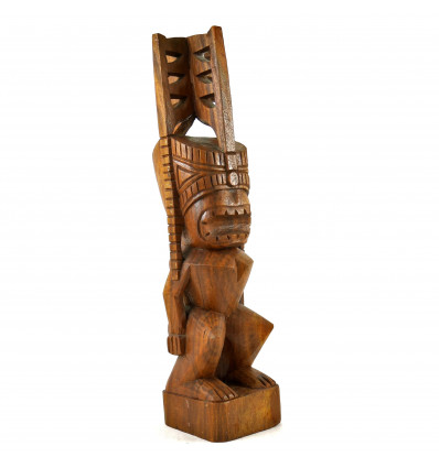 Ku - Tiki Polinesiana 50cm legno Suar