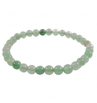 Bracelet Lithotherapie pearl 10mm Malachite - Protection, healing, clairvoyance.