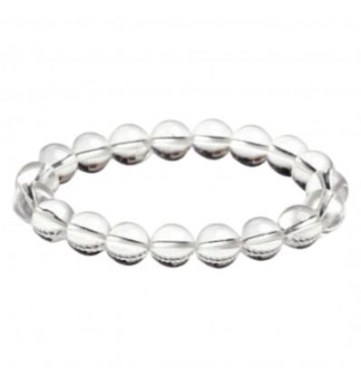 Bracelet Lithotherapie Rock-Crystal - Strength and Protection