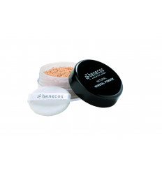 Organic Mineral Loose Powder 10gr - Light Sand Tint - Benecos