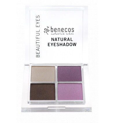 4-color organic eye shadow - Beautiful Eyes - Benecos