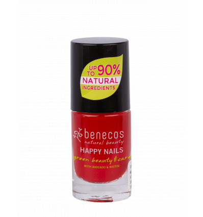 Organic and Vegan nail polish - Trendy red - Benecos
