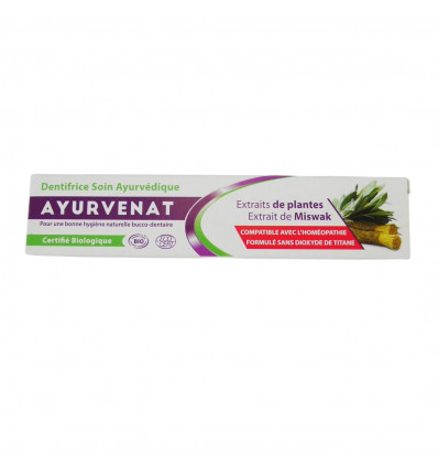Organic Organic Ayurvedic Toothpaste - Ayurvenat box
