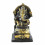 Statuette Ganesh Assis sur son Trône 13cm. Artisanat d'Asie.