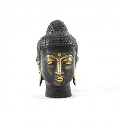 Bronze Buddha Head 8cm. Bali Decoration / Handicrafts