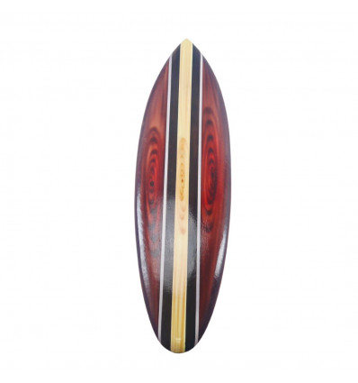 50cm wooden wall surfboard - Brown color - face