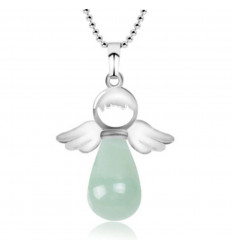 "My Guardian Angel" necklace in natural Aventurine