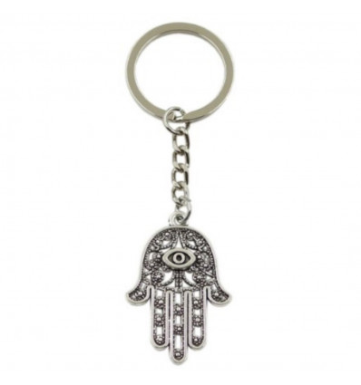 Porte clé Main de Fatma en métal style ethnique livraison gratuite.