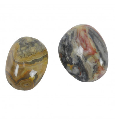 Stones Rolled in Agate Crazy Natural Lace - Stones rolled 40/50g