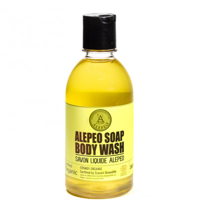 Aleppo organic liquid soap 500ml face and body - Najel