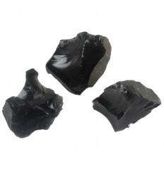 Obsidienne Noire - Pierres brutes 90/110g