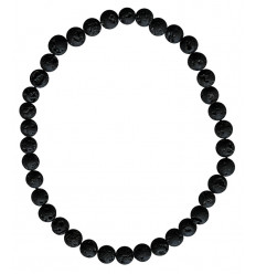 Natural Rhodonite bracelet - 4mm balls