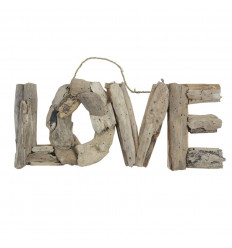 "LOVE" 35x15cm driftwood wall decoration
