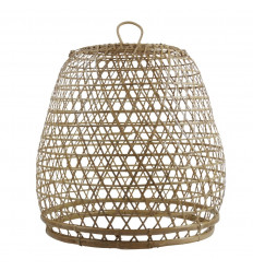 Suspension in rattan and bamboo 60cm Model Legian - Handcrafted creation