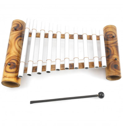 Xilofono in bambù naturale - Realizzato a mano