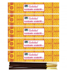 Incense Indian Goloka Nag Champa 5 boxes 16g or 60 sticks