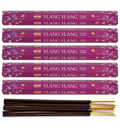 100 Incense Sticks Ylang Ylang Brand HEM