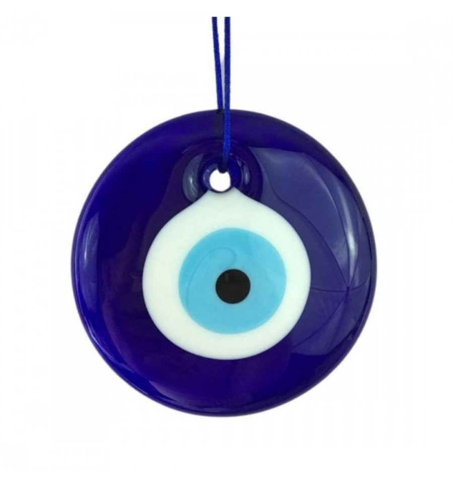 Turkish Eye Lucky Charm glass nazar boncuk Talisman blue eye 4cm