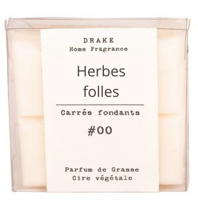 Pastilles de cire parfumée, senteur "Herbes Folles" par Drake