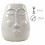 Vase ou Cache-Pot Visage de Bouddha en Céramique Artisanale