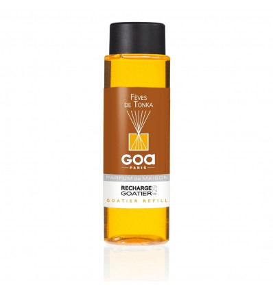 Tonka Beans Perfume Refill - Goa 250ml + 1 pack rattan 10 strands
