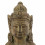 Statue Lakshmi Dewi Sri en Pierre Reconstituée 43cm Artisanat Inde