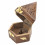 Bruciatore di incenso in legno per coni modello elefante - Porta incenso a forma di piramide